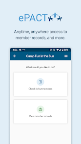 ePACT Screenshot