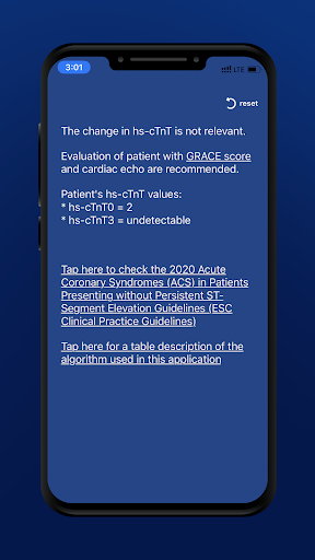 Cardiac Troponin T Algorithm Screenshot 4 - AppWisp.com