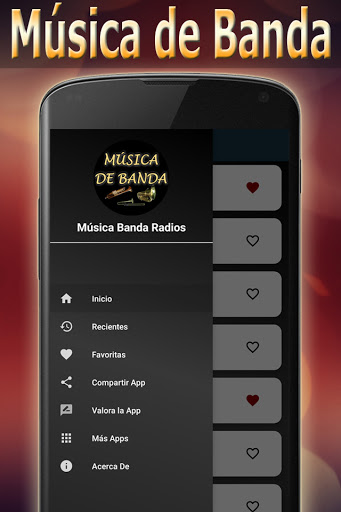 Música de Banda Radios Screen 2