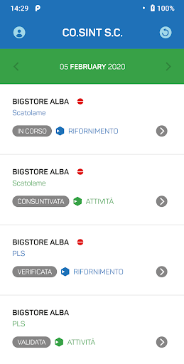 GCE - Gestione Caricamento Est Screen 2