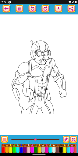 Download Updated Superheroes Coloring Book Android App Download 2021