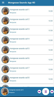 Mongoose Sounds App HD 2.0 APK screenshots 5