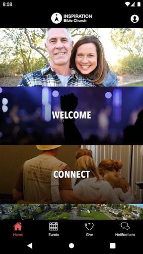 Android application IBC_Inspiration Bible Church screenshort