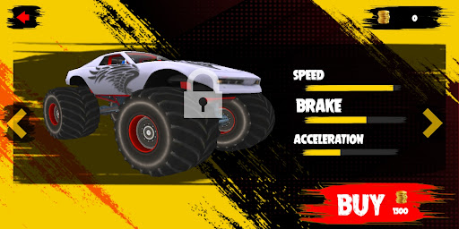 Monster Truck Stunt Ramps Game Screen 2