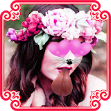 Flower Crown Stickers & Frames icon