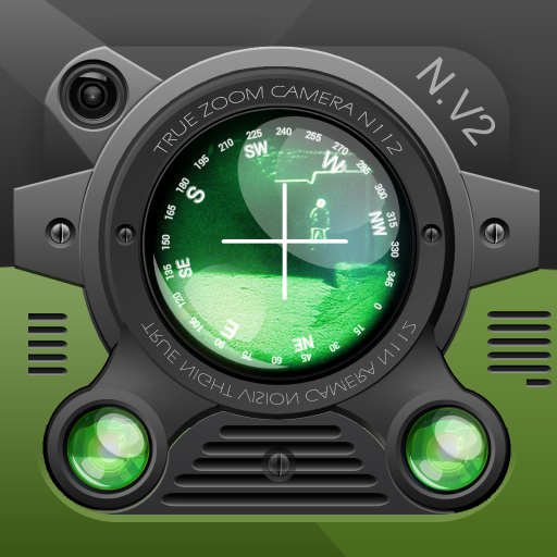 Night Mode GPS Stamp Camera  Icon