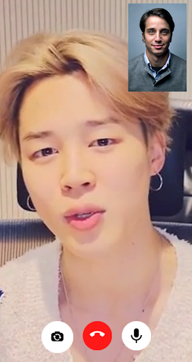 Park Jimin Fake Video Call Screen 3