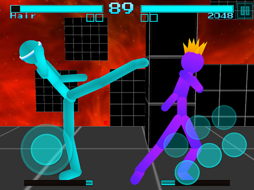 Stickman Fighting: Neon Warriors apkpoly screenshots 13