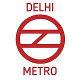 Delhi metro map icon
