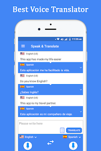 Speak and Translate Languages v7.2.4 MOD APK (Pro Unlocked) 1