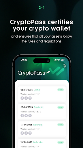 CryptoPass Screen 2