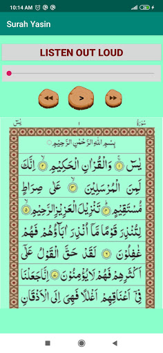Surah Yasin (yaseen) Screen 3