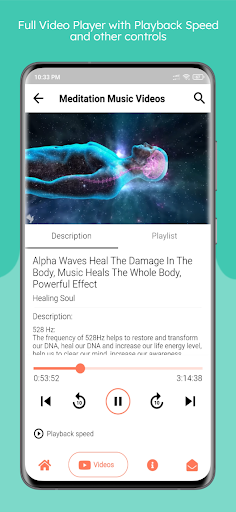 Healing Meditation Music ekran görüntüsü