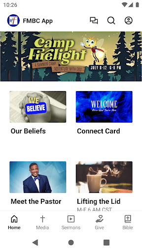 Android application Fairfield MBC Mobile App screenshort