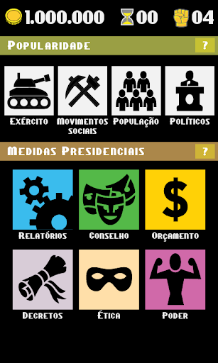 Visualização do aplicativo