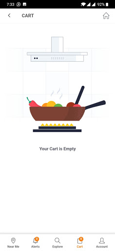 Favdish Delivery Partner App Screen 3