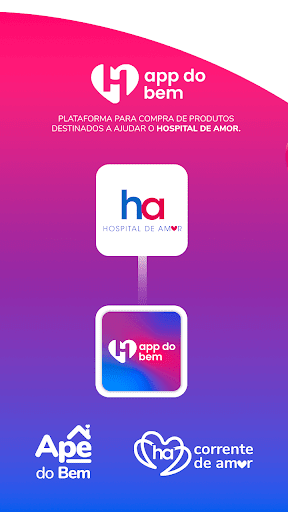 Android application H App do Bem screenshort