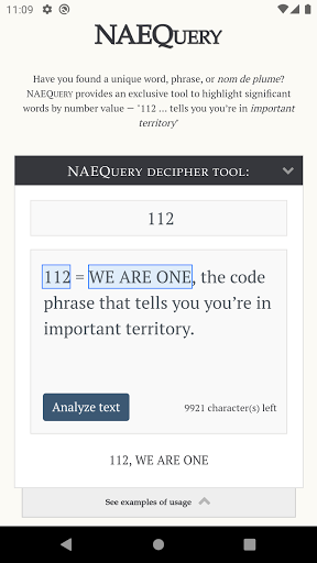 NAEQuery Screen 3