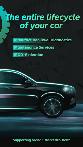 MotorSure MB Car Diagnostics Screenshot