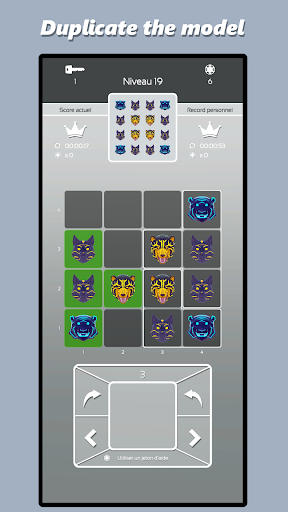 Android application Duplicate Color Puzzle screenshort
