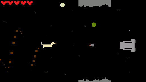 Android application Space Dog Warrior screenshort