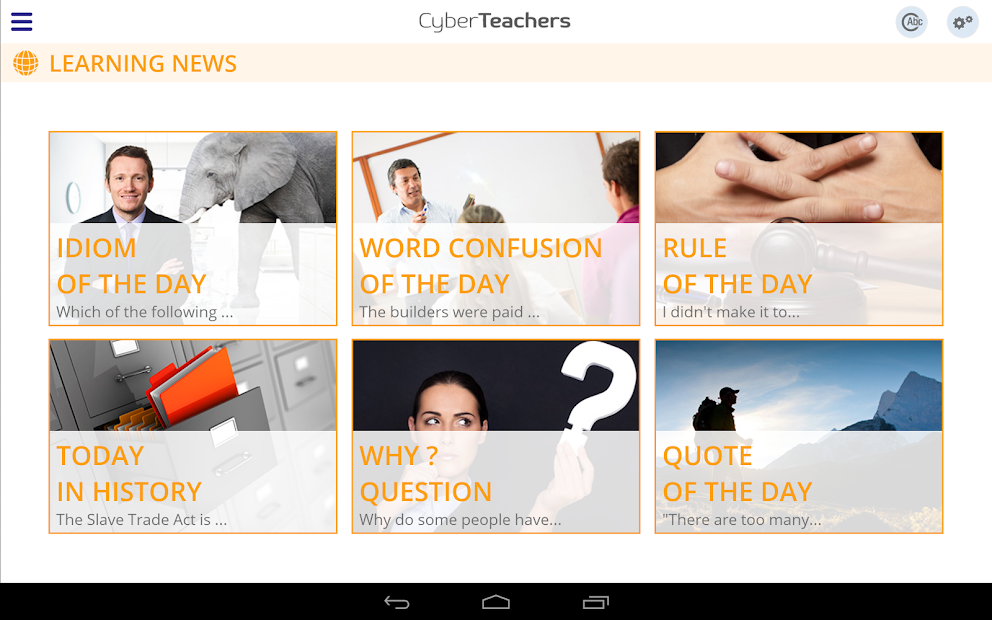 Captura 13 CyberTeachers Mobile App android
