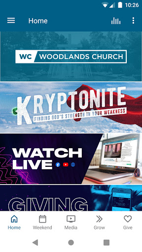 Android application Woodlands Church - Kerry Shook screenshort
