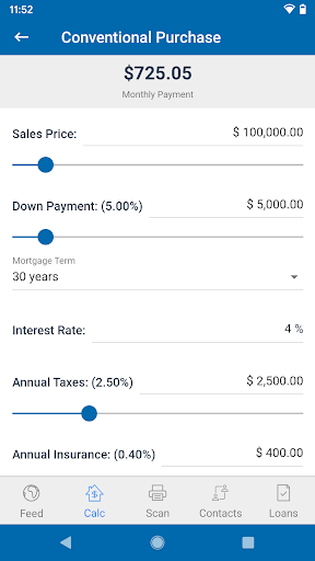 My Mortgage App by Sente Screen 3
