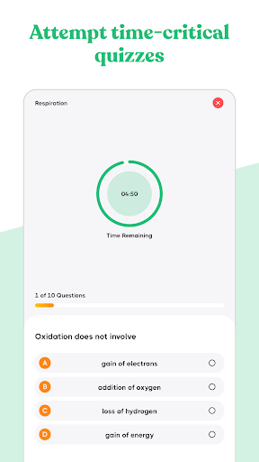 MCQsLearn: All-in-One Courses Screen 3