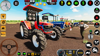 Indian Tractor Game Farming 3D - Screenshot 1