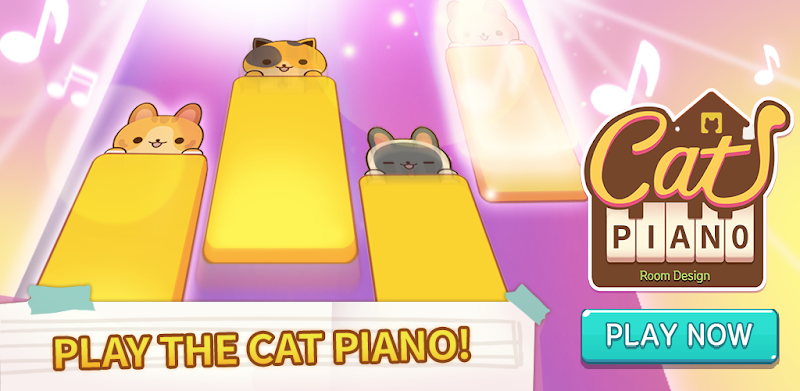 Ubin Kucing Piano - Desain