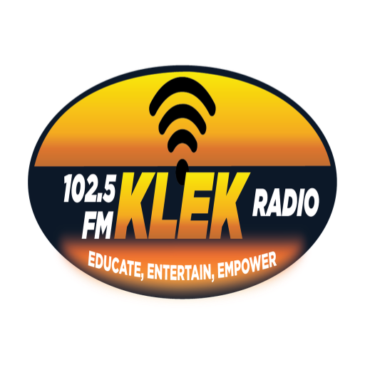 KLEK 102.5 F.M. logo