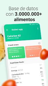 Screenshot 3 Contador de calorías y Dieta android