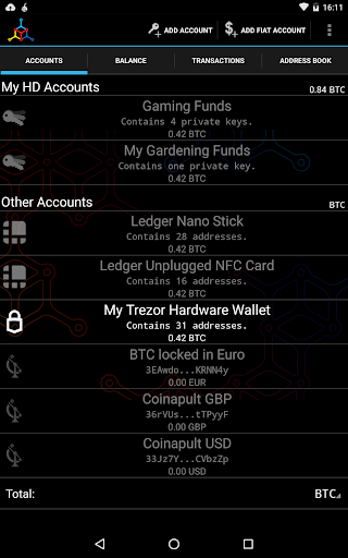 Mycelium Bitcoin Wallet  screenshots 9