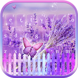 Lilac Lavender Keyboard theme icon