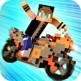 Blocky Motorbikes - Racing Competition Game icon