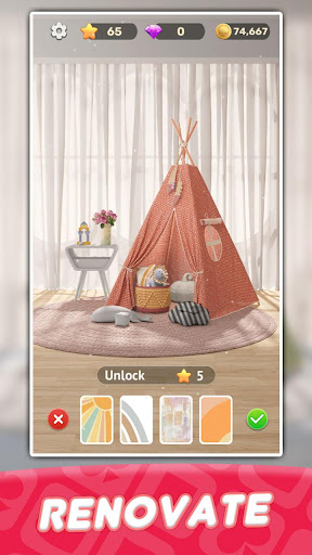 Solitaire: Decor Dreams androidhappy screenshots 2