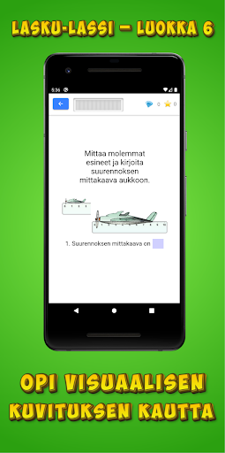 Opi matematiikkaa - luokka 6 Screen 3