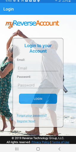 Android application myReverseAccount screenshort