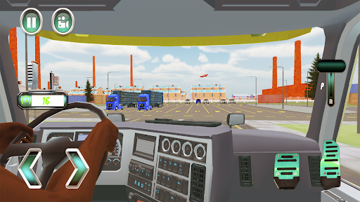 Android application Oversized Truck Driver 3D Sim screenshort