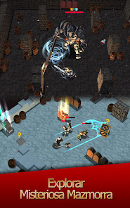 Captura de Pantalla 1 Darkest Rogue 3D:Slingshot RPG android