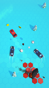 Screenshot 5 Hexagon Pursuit: Car Racing android