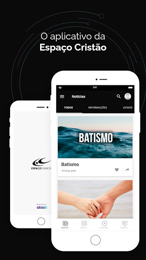 Android application Espaço Cristão screenshort