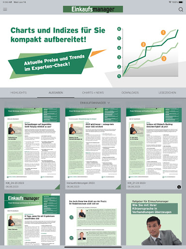 Android application Der Einkaufsmanager screenshort