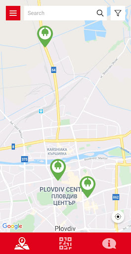 Android application EVN2GO screenshort
