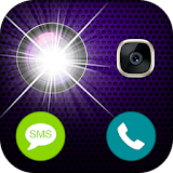 Flash alerts Call And SMS free icon