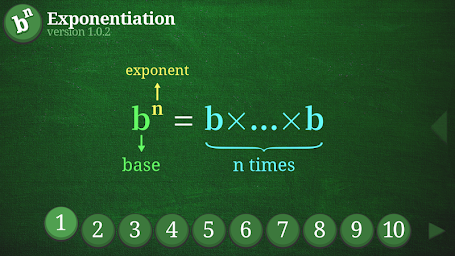 Exponentiation