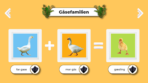 Android application Dyrefamilie på gården screenshort