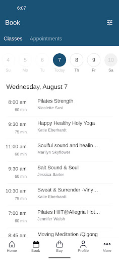 Pod Spa & Wellness Screen 2
