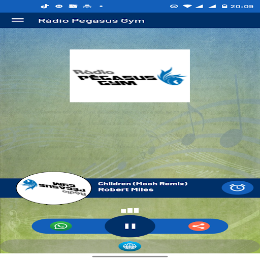 Rádio Pegasus Gym Screen 3